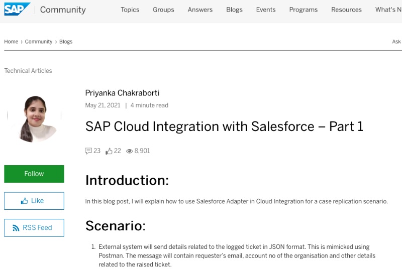 SAP Cloud Integration